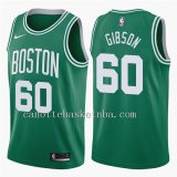 canotte basket NBA Boston Celtics 2018 gibson 60 verde