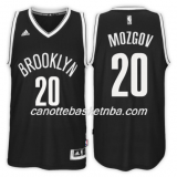 maglia NBA timofey mozgov 20 2017-18 brooklyn nets nero