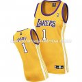 maglia nba donna los angeles lakers d'angelo russell #1 giallo