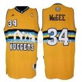 canotta JaVale McGee #34 denver nuggets rev30 giallo