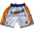 pantaloncini Uomo basket Golden State Warriors bianca Tascabili Swingman
