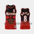 Maglia Uomo basket Atlanta Hawks Rosso Steve Smith 8 1996-97 Hardwood Classics