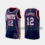 canotta Uomo basket Brooklyn Nets Blu reale HARRIS 12 2022 City Edition 75th Anniversary Edition