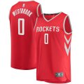 canotta Uomo basket Houston Rockets Rosso Russell Westbrook 0 Icon Edition