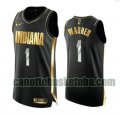 canotta Uomo basket Indiana Pacers nero T.J. Warren 1 2020-21 Golden Edition Swingman