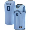 canotta Uomo basket Memphis Grizzlies Blu De'Anthony Melton 0 Dichiarazione Edition