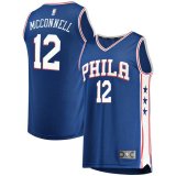 canotta Uomo basket Philadelphia 76ers Blu T.J. McConnell 12 Icon Edition