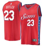canotta Uomo basket Philadelphia 76ers Rosso Jimmy Butler 23 Dichiarazione Edition