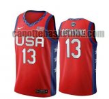 canotta Uomo basket USA 2020 Rosso Nneka Ogwumike 13 USA Olimpicos 2020