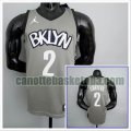 canotta poco prezzo Uomo basket Brooklyn Nets Grigio Griffin 2 NBA