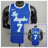 canotta poco prezzo Uomo basket Los Angeles Lakers Blu Anthony 7 NBA