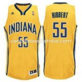 maglia roy hibbert #55 indiana pacers revolution 30 giallo