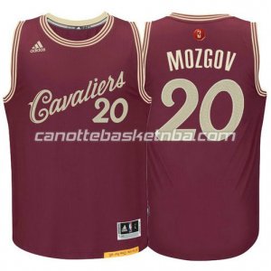 maglia timofey mozgov #20 cleveland cavaliers natale 2015 resso