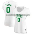 canotta Donna basket Boston Celtics Bianco Jayson Tatum 0 association edition