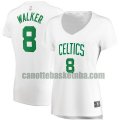 canotta Donna basket Boston Celtics Bianco Kemba Walker 8 association edition