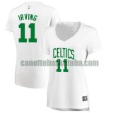 canotta Donna basket Boston Celtics Bianco Kyrie Irving 11 association edition