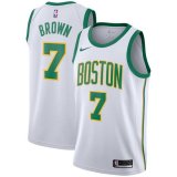 maglia NBA Jaylen Brown 7 2019 boston celtics bianca