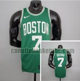 canotta Uomo basket Boston Celtics Verde Brown 7 2022 75th Anniversary City Edition
