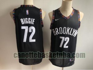 canotta Uomo basket Brooklyn Nets Nero Nike Biggie 72 Swingman