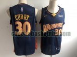 canotta Uomo basket Golden State Warriors Blu marino Stephen Curry 30 Cucito
