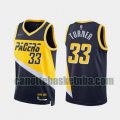 canotta Uomo basket Indiana Pacers Blu oscuro TURNER 33 2022 City Edition 75th Anniversary Edition