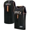 canotta Uomo basket Phoenix Suns Nero Devin Booker 1 Dichiarazione Edition