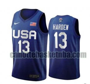 canotta Uomo basket USA 2020 blu James Harden 13 USA Olimpicos 2020