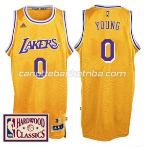 canotta nick young 0 los angeles lakers 2016 2017 giallo