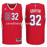 maglia blake griffin #32 los angeles clippers 2015-2016 rosso