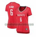 canotta Donna basket Houston Rockets Rosso Gary Clark 6 icon edition