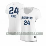canotta Donna basket Memphis Grizzlies Bianco Dillon Brooks 24 association edition