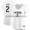 canotta Donna basket New Orleans Pelicans Bianco Ian Clark 2 association edition