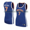 canotta Donna basket New York Knicks Blu Carmelo Anthony 7 Réplica