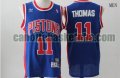 canotta Uomo basket Detroit Pistons Blu Isiah Thomas 11 Pallacanestro