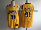 canotta Uomo basket Los Angeles Lakers Giallo dorado Anthony Davis 41