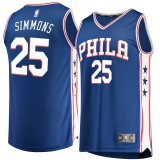 canotta Uomo basket Philadelphia 76ers Blu Ben Simmons 25 Icon Edition
