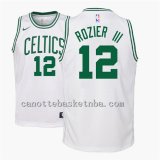 canotte basket NBA Boston Celtics 2018 rozier iii 12 bianca