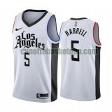 Maglia Uomo basket Los Angeles Clippers bianca Montrezl Harrell 5 City Edition 2019-20
