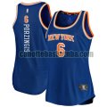 canotta Donna basket New York Knicks Blu Kristaps Porzingis 6 icon edition