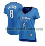 canotta Donna basket Oklahoma City Thunder Blu Danilo Gallinari 8 icon edition