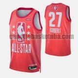 canotta Uomo basket All Star Rosso Gobert 27 2022