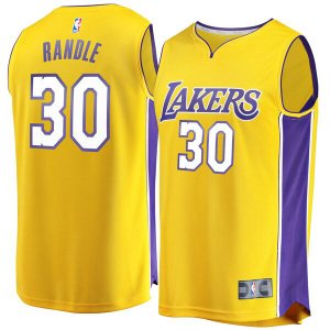 canotta Uomo basket Los Angeles Lakers Giallo Julius Randle 30 Icon Edition