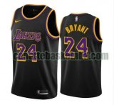 canotta Uomo basket Los Angeles Lakers nero Kobe Bryant 24 2020-21 Earned Edition Swingman