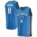 canotta Uomo basket Oklahoma City Thunder Blu Alex Abrines 8 Icon Edition