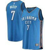 canotta Uomo basket Oklahoma City Thunder Blu Darius Bazley 7 Icon Edition