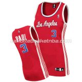 maglie nba donne los angeles clippers chris paul #3 rosso