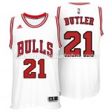 maglia jimmy butler #21 chicago bulls 2014-2015 bianca