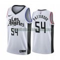Maglia Uomo basket Los Angeles Clippers bianca Patrick Patterson 54 City Edition 2019-20