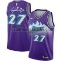 Maglia Uomo basket Utah Jazz Porpora Rudy Gobert 27 Dichiarazione stagione 2020-21