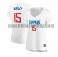 canotta Donna basket Los Angeles Clippers Bianco Johnathan Motley 15 association edition